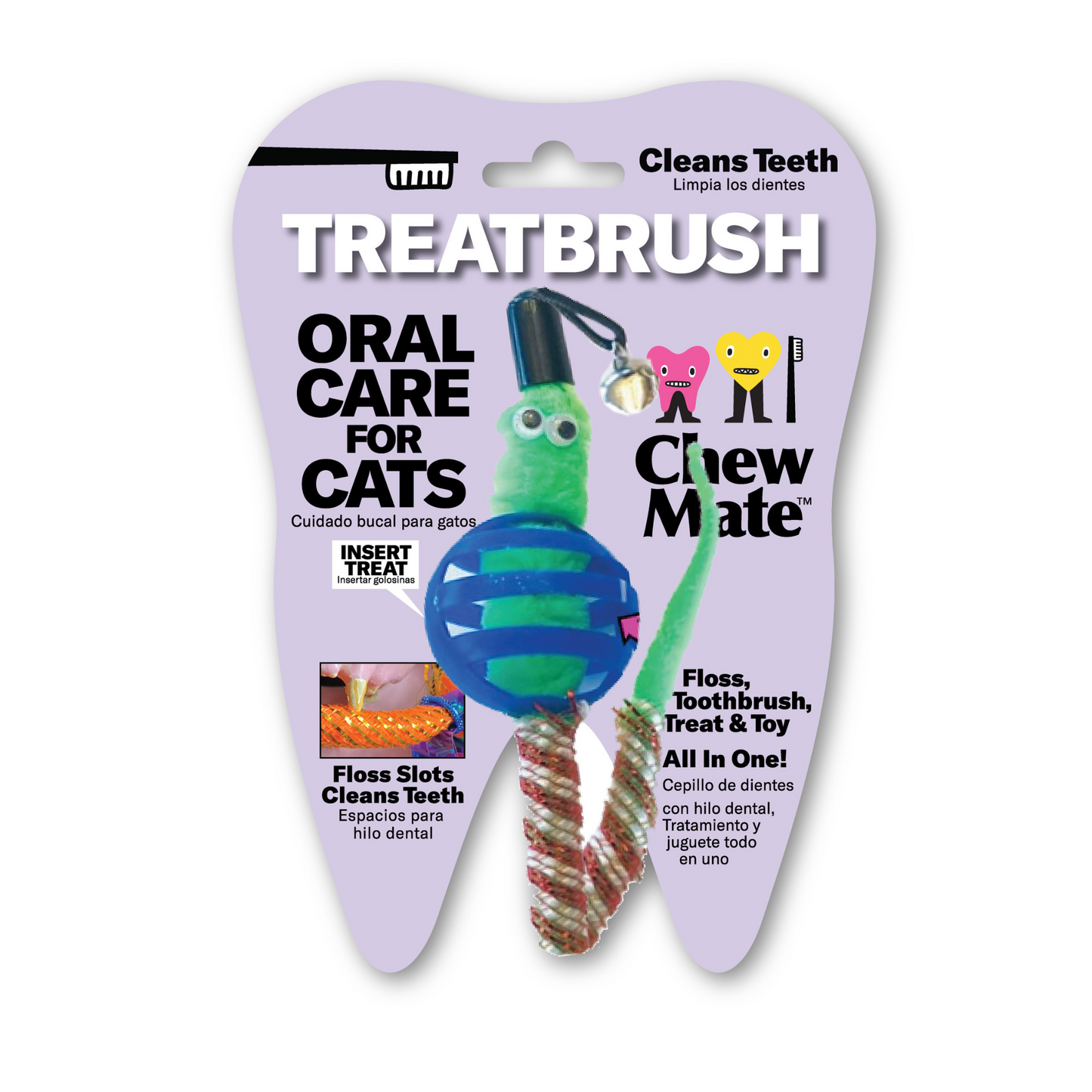 Cat Ball TREATBRUSH Wholesale Singles Faire
