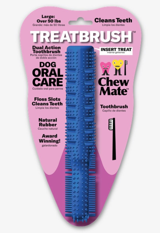 Natural Rubber Dual Action TREATBRUSH Toothbrush