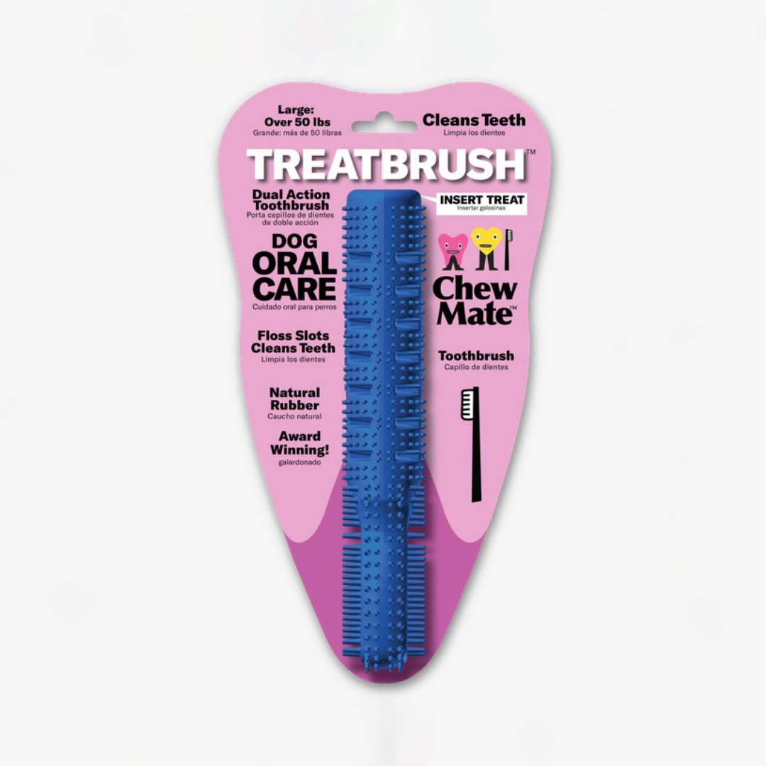 Natural Rubber Dual Action TREATBRUSH Toothbrush