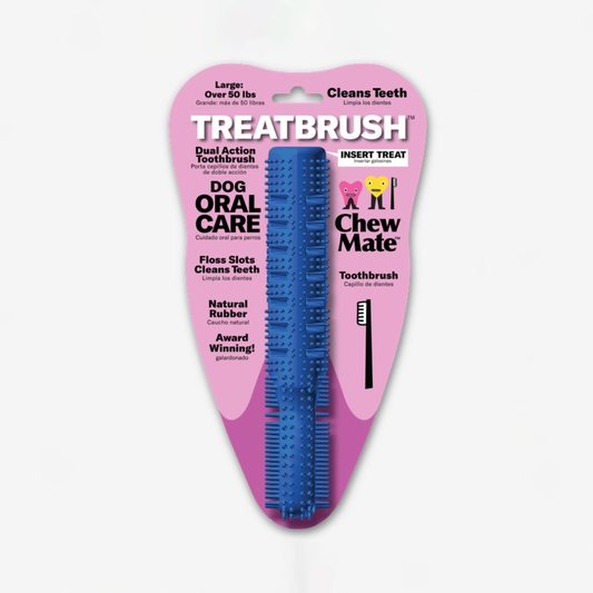 Natural Rubber Dual Action TREATBRUSH Toothbrush