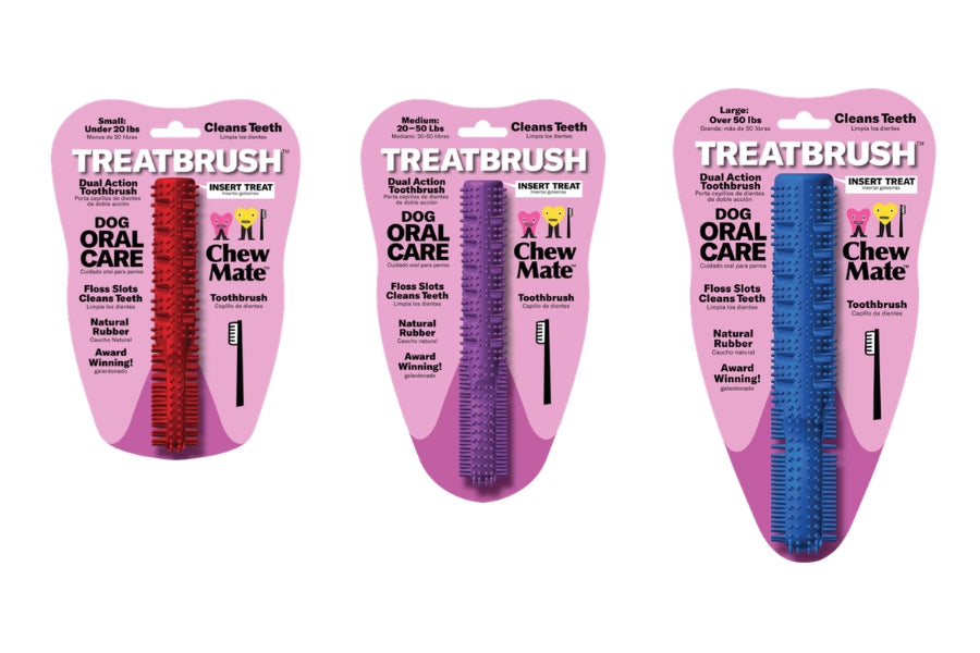 Natural Rubber Dual Action TREATBRUSH Toothbrush