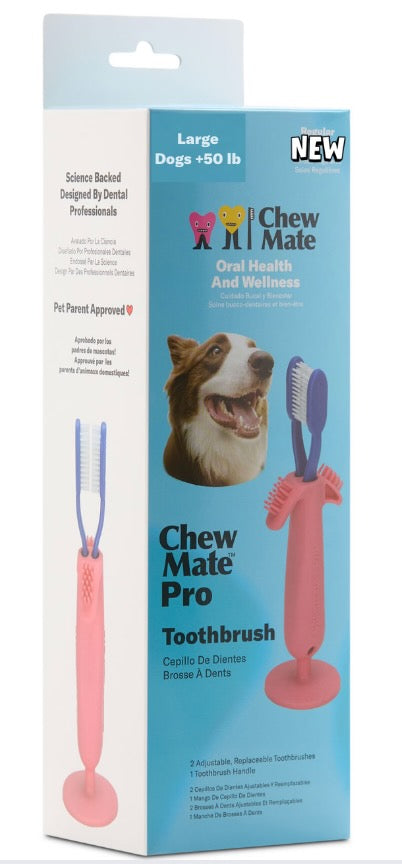 Chewmate Pro Toothbrush for Dogs