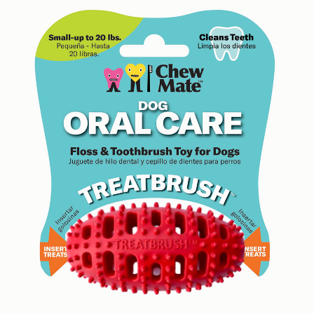 Natural Rubber Football Oral Care Toy <20 Lbs