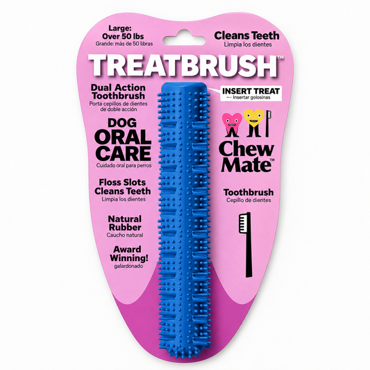 Natural Rubber Dual Action TREATBRUSH Toothbrush