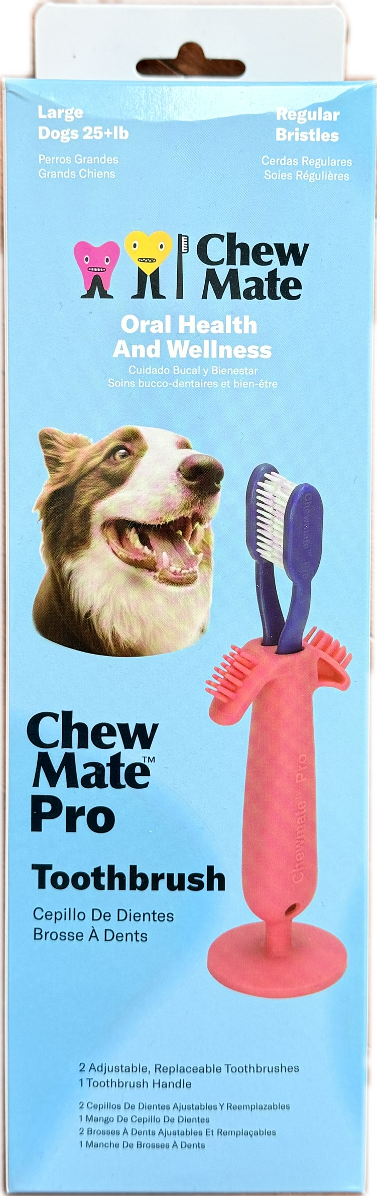 Chewmate Pro Toothbrush for Dogs