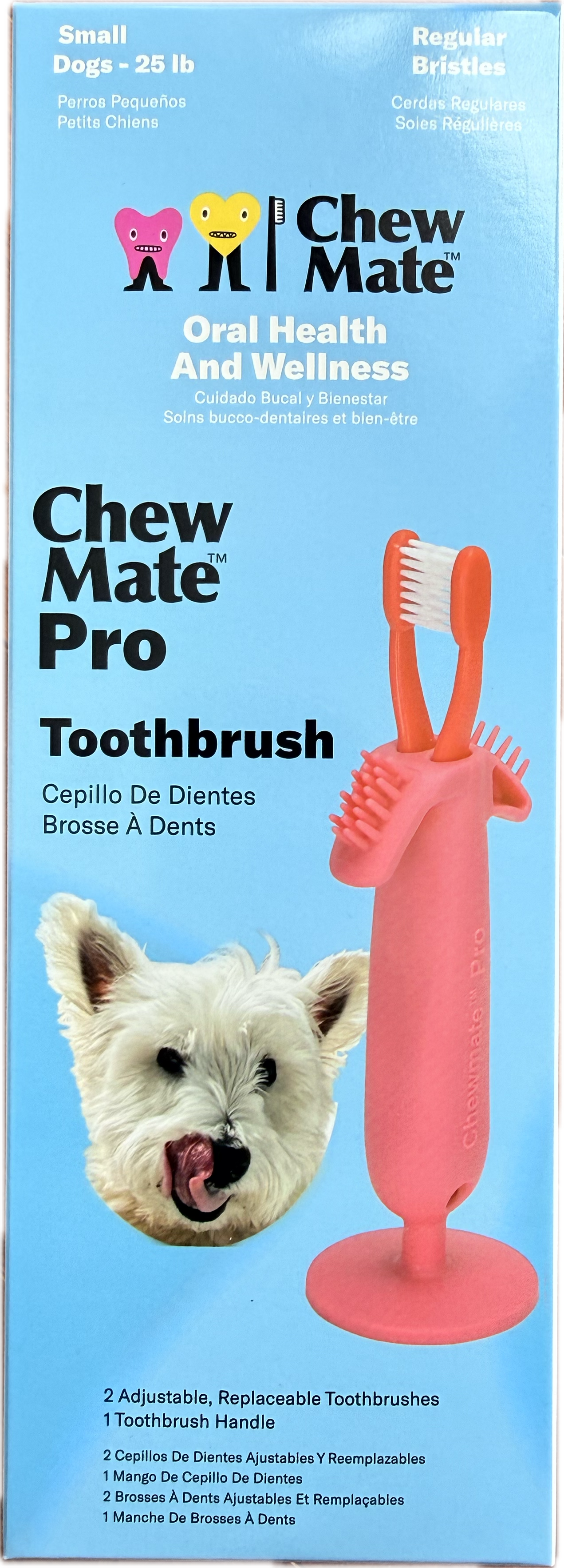 Chewmate Pro Toothbrush for Dogs